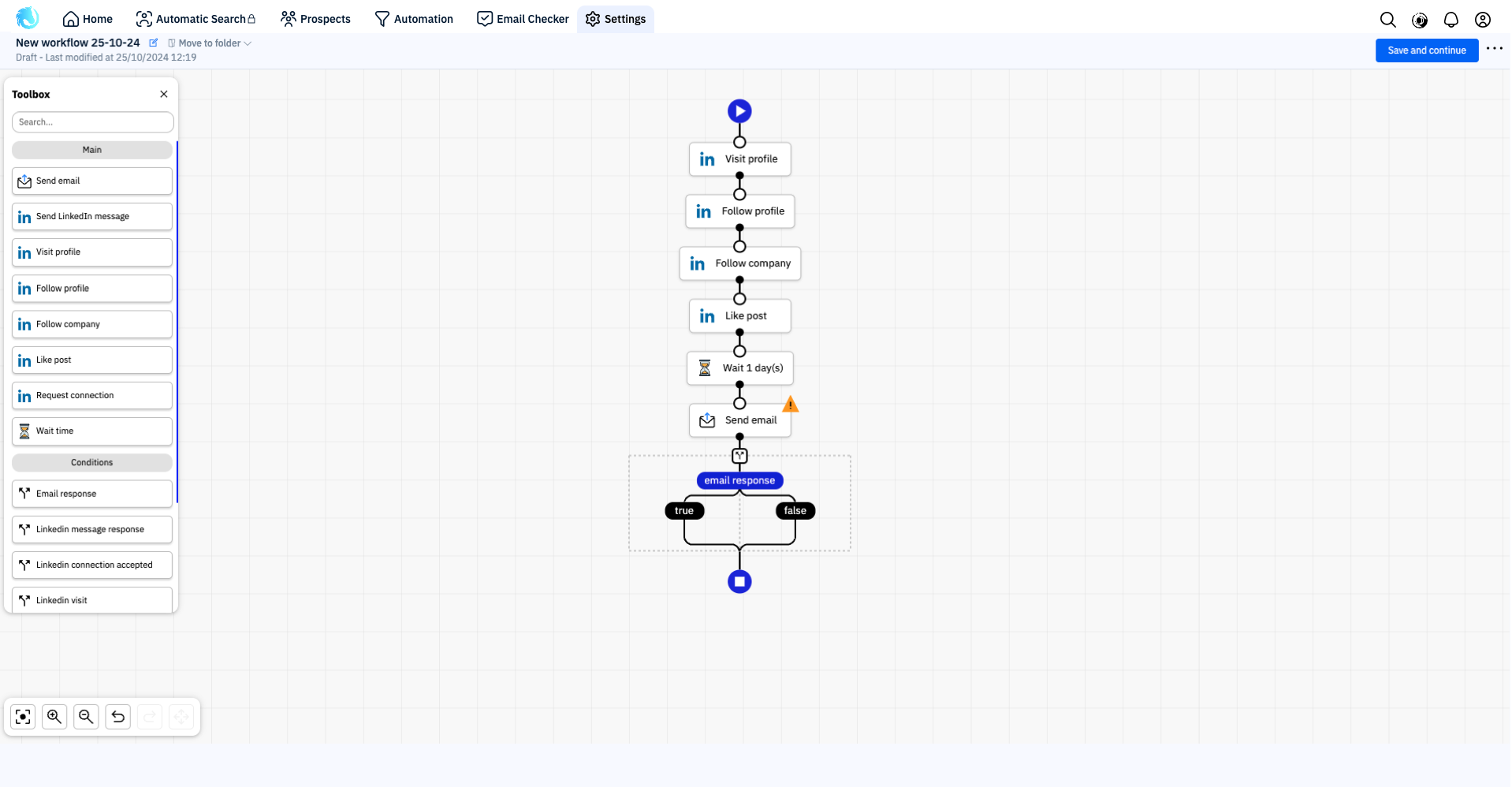 demo workflow